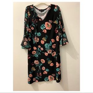 Dress Barn floral dress XS